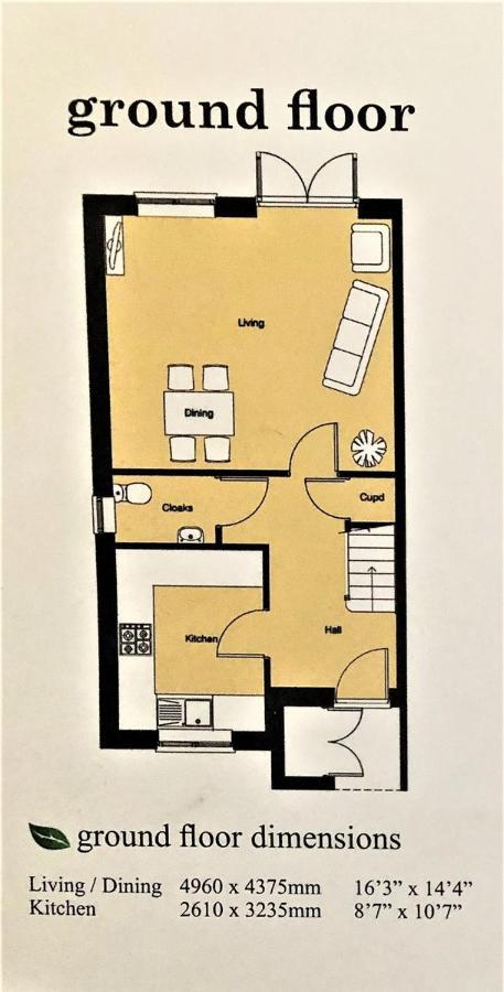 Stylish & Spacious 3 Bed House With 2 Free Car Parking Spaces Villa Appledram Bagian luar foto